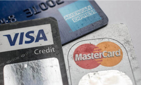 visa and mastercard