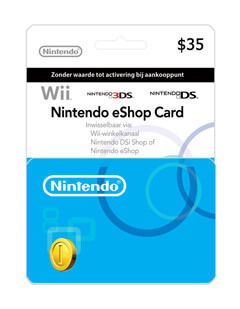 nintendo giftcard 35$