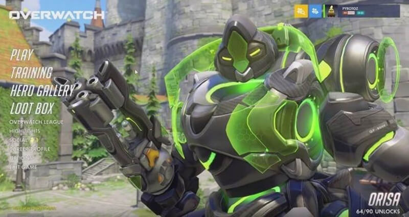 گیم پلن Overwatch