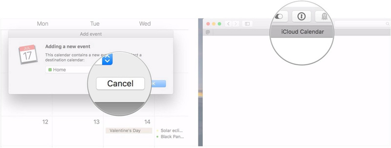 iCloud Calenders