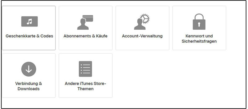 iTunes cards and codes