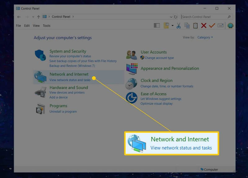 تغییر dns