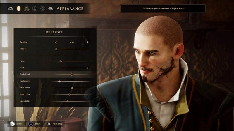 شخصیت اصلی بازی Greedfall