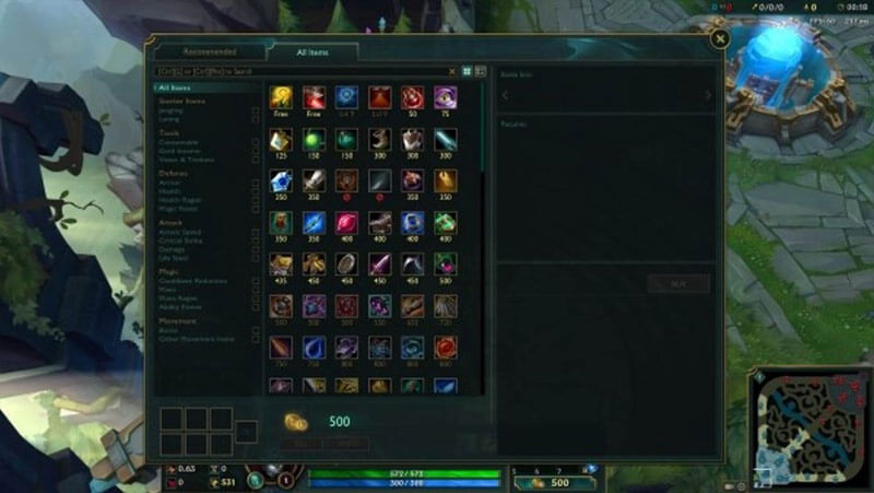  League Of Legends؛ آیتم ها