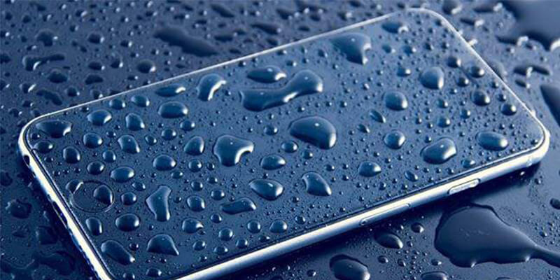 موبایل خیس شده