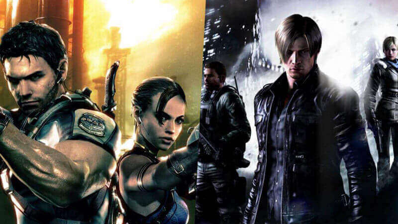 Resident Evil 5 , Resident Evil 6