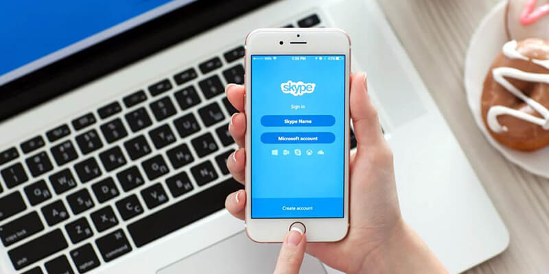 اسکایپ برای موبایل